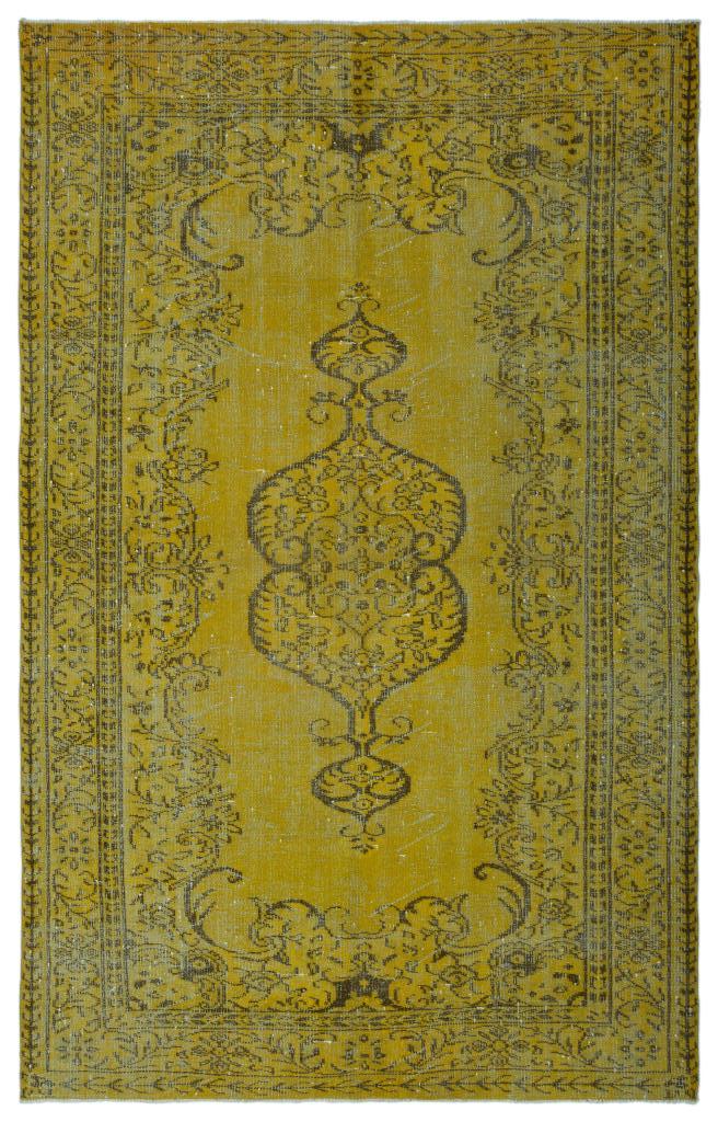 Apex Vintage Halı Sarı 25643 178 x 291 cm