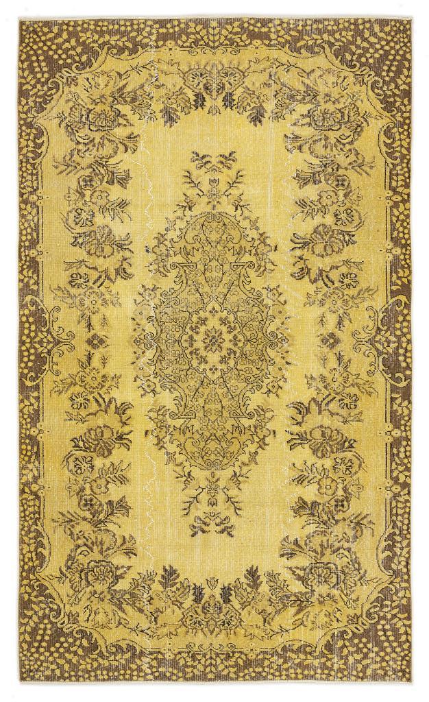 Apex Vintage Halı Sarı 7151 163 x 278 cm