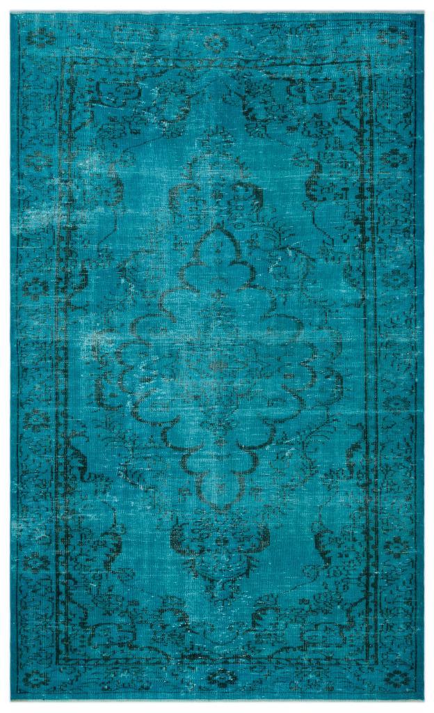 Apex Vintage Halı Turkuaz 22647 177 x 295 cm