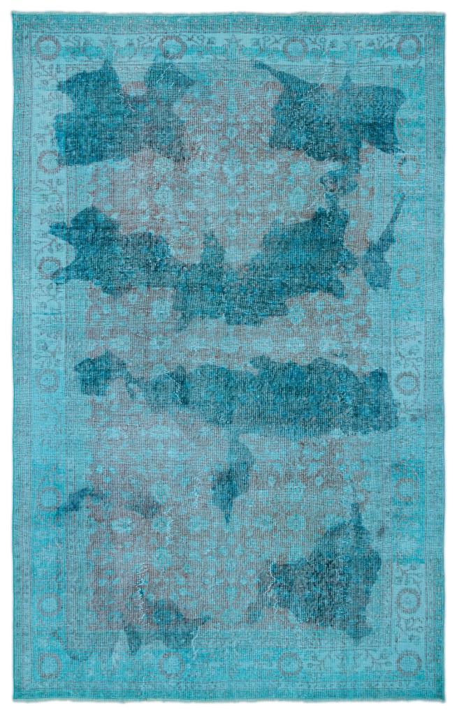 Apex Vintage Halı Turkuaz 22701 185 x 290 cm