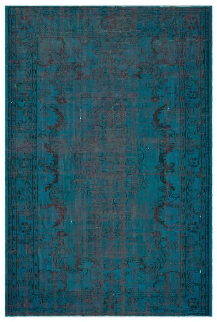 Apex Vintage Halı Turkuaz 24194 195 x 291 cm