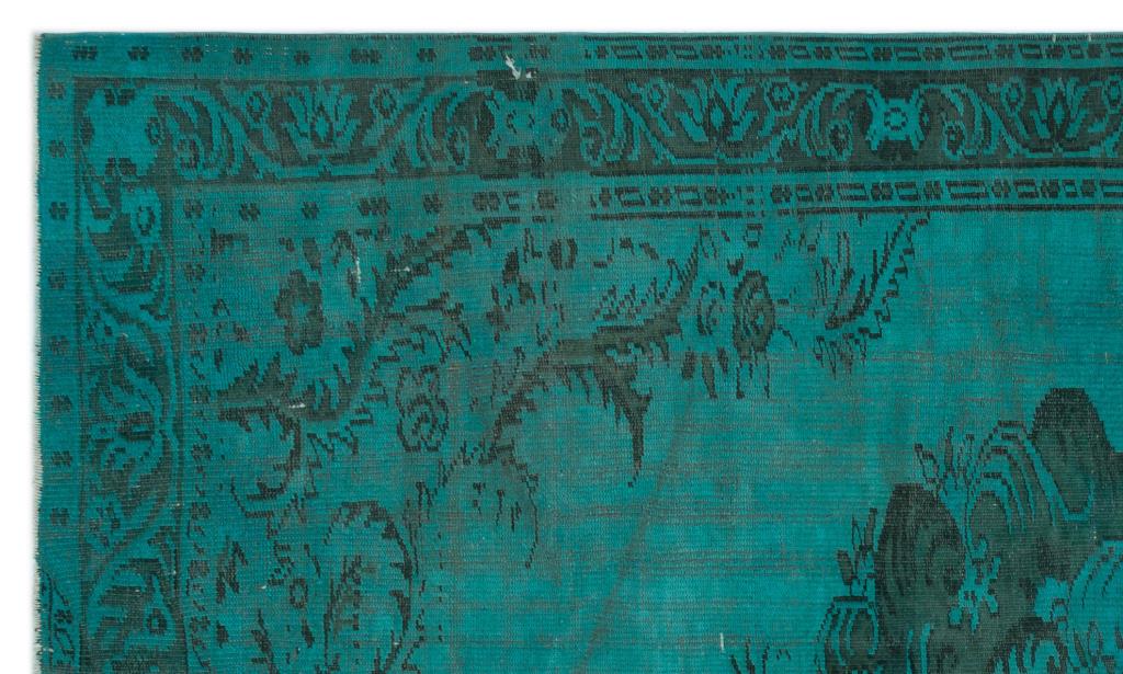 Apex Vintage Halı Turkuaz 24198 166 x 285 cm