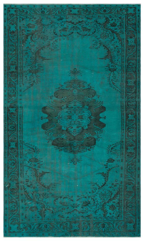 Apex Vintage Halı Turkuaz 24198 166 x 285 cm