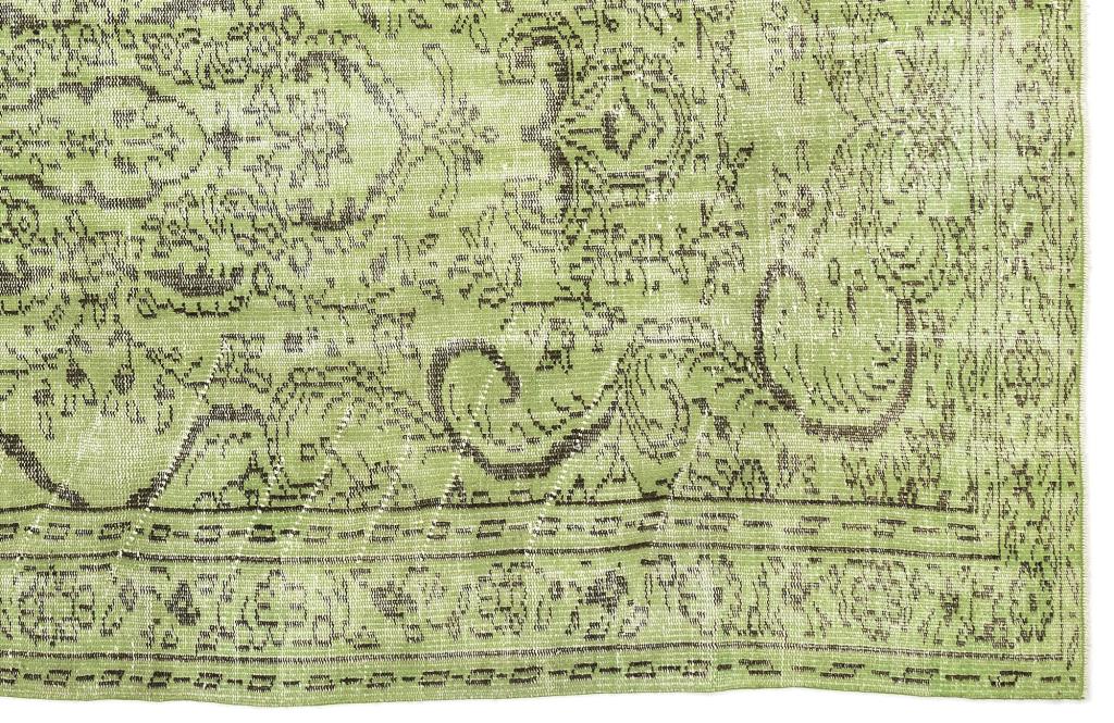 Apex Vintage Halı Yeşil 13109 158 x 274 cm