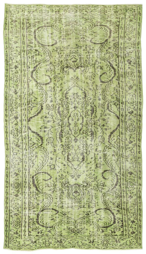 Apex Vintage Halı Yeşil 13109 158 x 274 cm