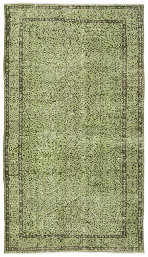 Apex Vintage Halı Yeşil 13680 160 x 280 cm