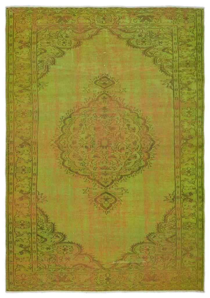 Apex Vintage Halı Yeşil 18211 184 x 257 cm