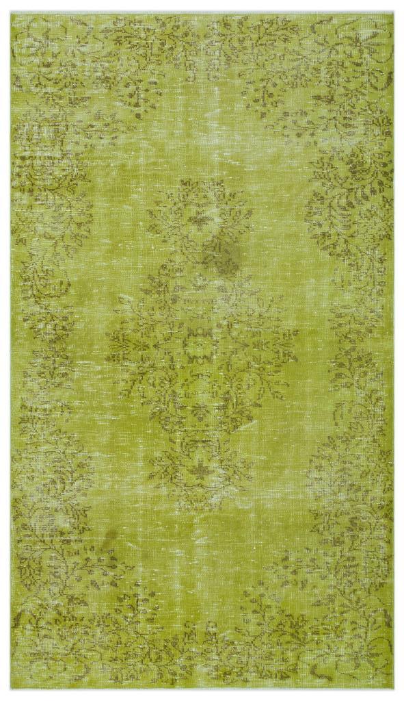 Apex Vintage Halı Yeşil 24207 156 x 274 cm