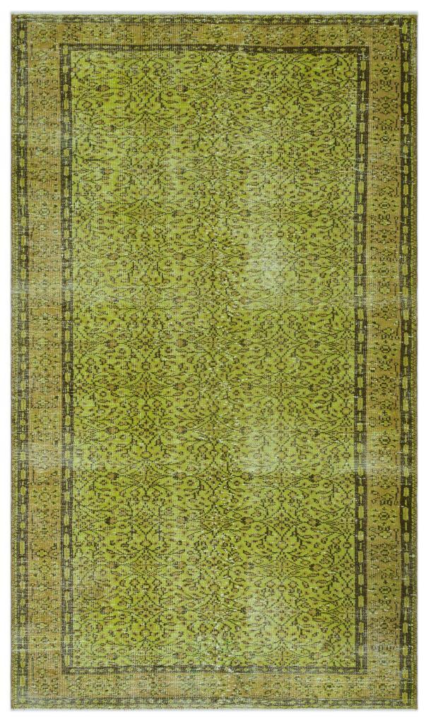 Apex Vintage Halı Yeşil 24237 163 x 278 cm
