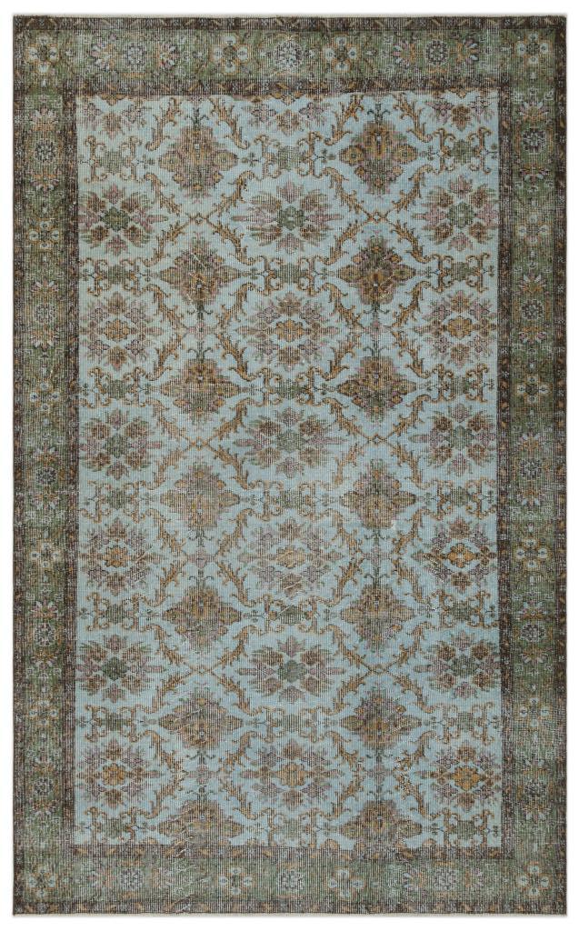 Apex Vintage Halı Yeşil 24346 173 x 279 cm