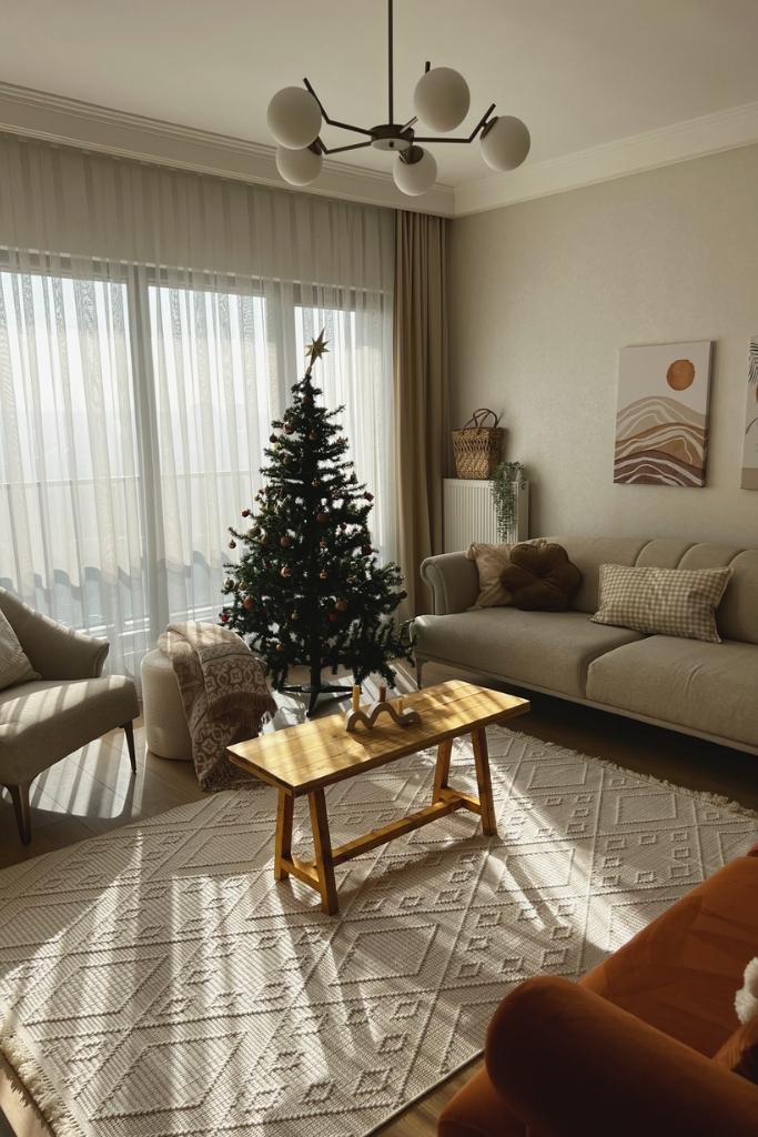 Havana 8561 Ekru - Makine Halısı