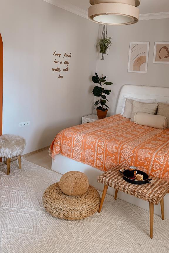 Havana 8561 Ekru - Makine Halısı