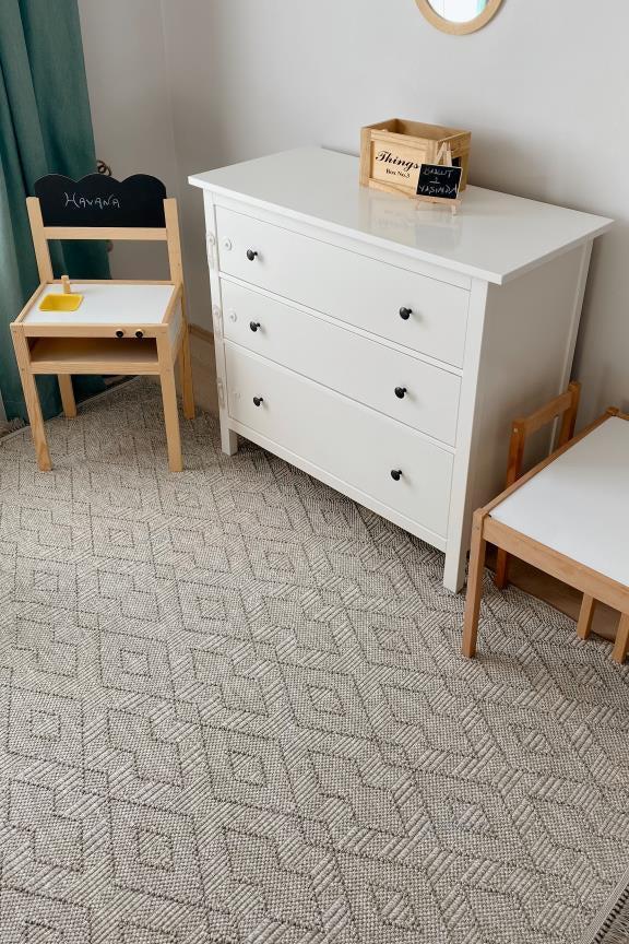 Havana 8571 Gri - Makine Halısı