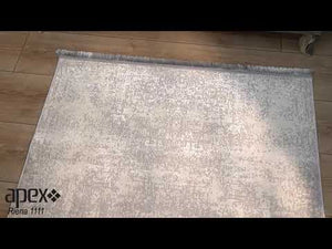 Apex Riena 1111 White Decorative Carpet