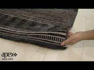 Apex Gloria 4004 Anthracite Decorative Carpet