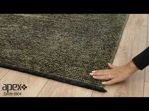 Apex Zenith 8904 Green Decorative Carpet