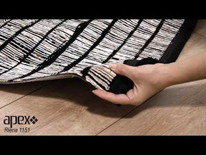 Apex Riena 1151 Black Decorative Carpet