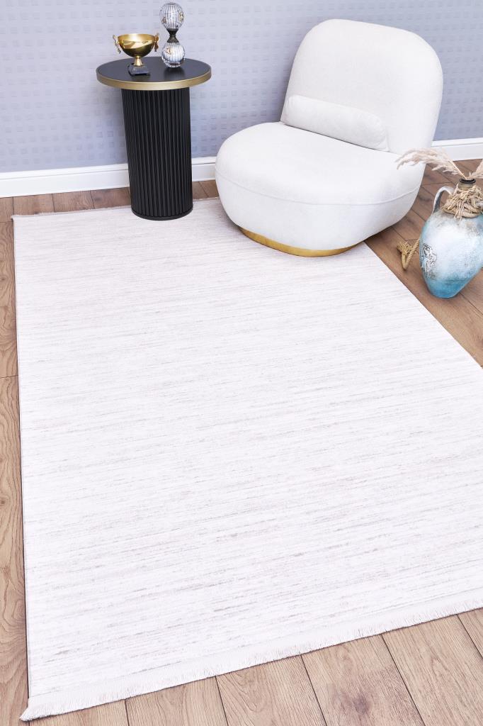 Solid 8331 Krem - Makine Halısı